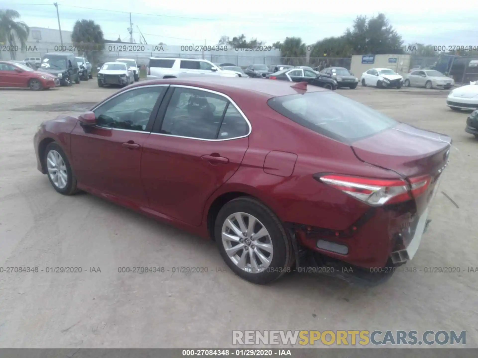 3 Photograph of a damaged car 4T1B11HK4KU789861 TOYOTA CAMRY 2019