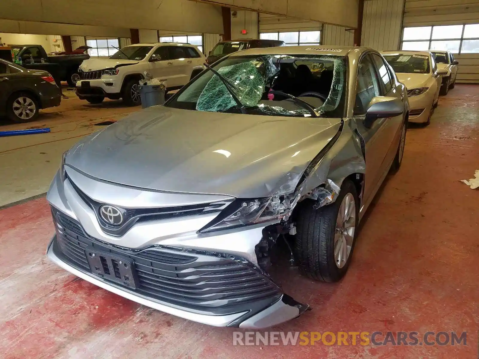 2 Photograph of a damaged car 4T1B11HK4KU790640 TOYOTA CAMRY 2019