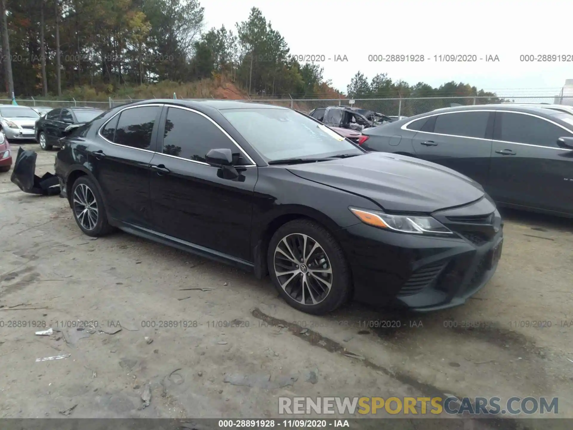 1 Photograph of a damaged car 4T1B11HK4KU791013 TOYOTA CAMRY 2019