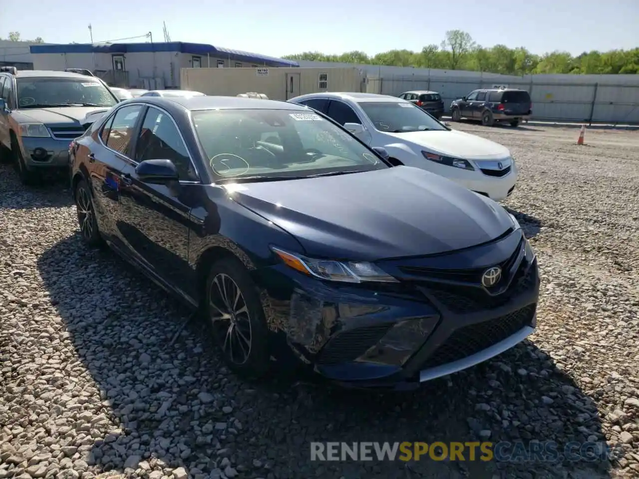 1 Photograph of a damaged car 4T1B11HK4KU791934 TOYOTA CAMRY 2019