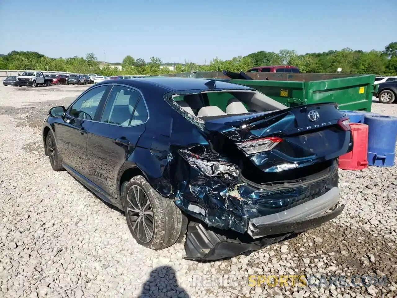 3 Photograph of a damaged car 4T1B11HK4KU791934 TOYOTA CAMRY 2019