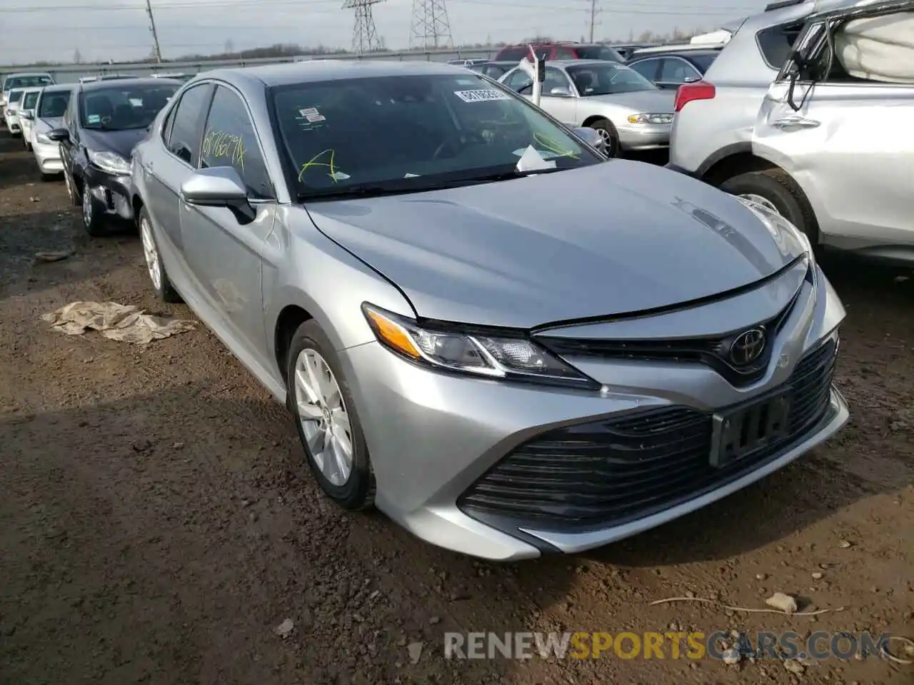 1 Photograph of a damaged car 4T1B11HK4KU792176 TOYOTA CAMRY 2019