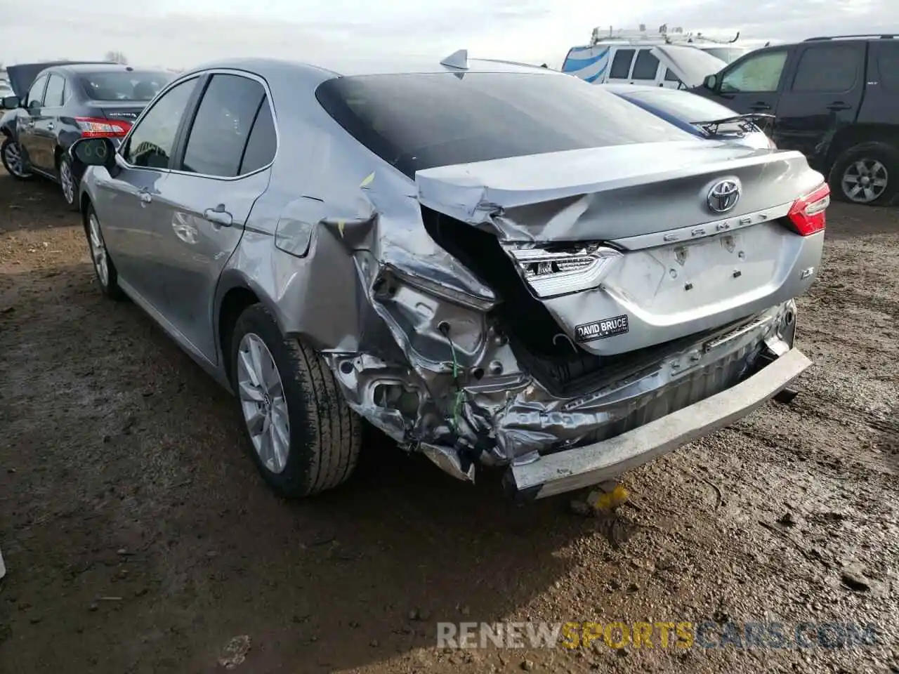 3 Photograph of a damaged car 4T1B11HK4KU792176 TOYOTA CAMRY 2019