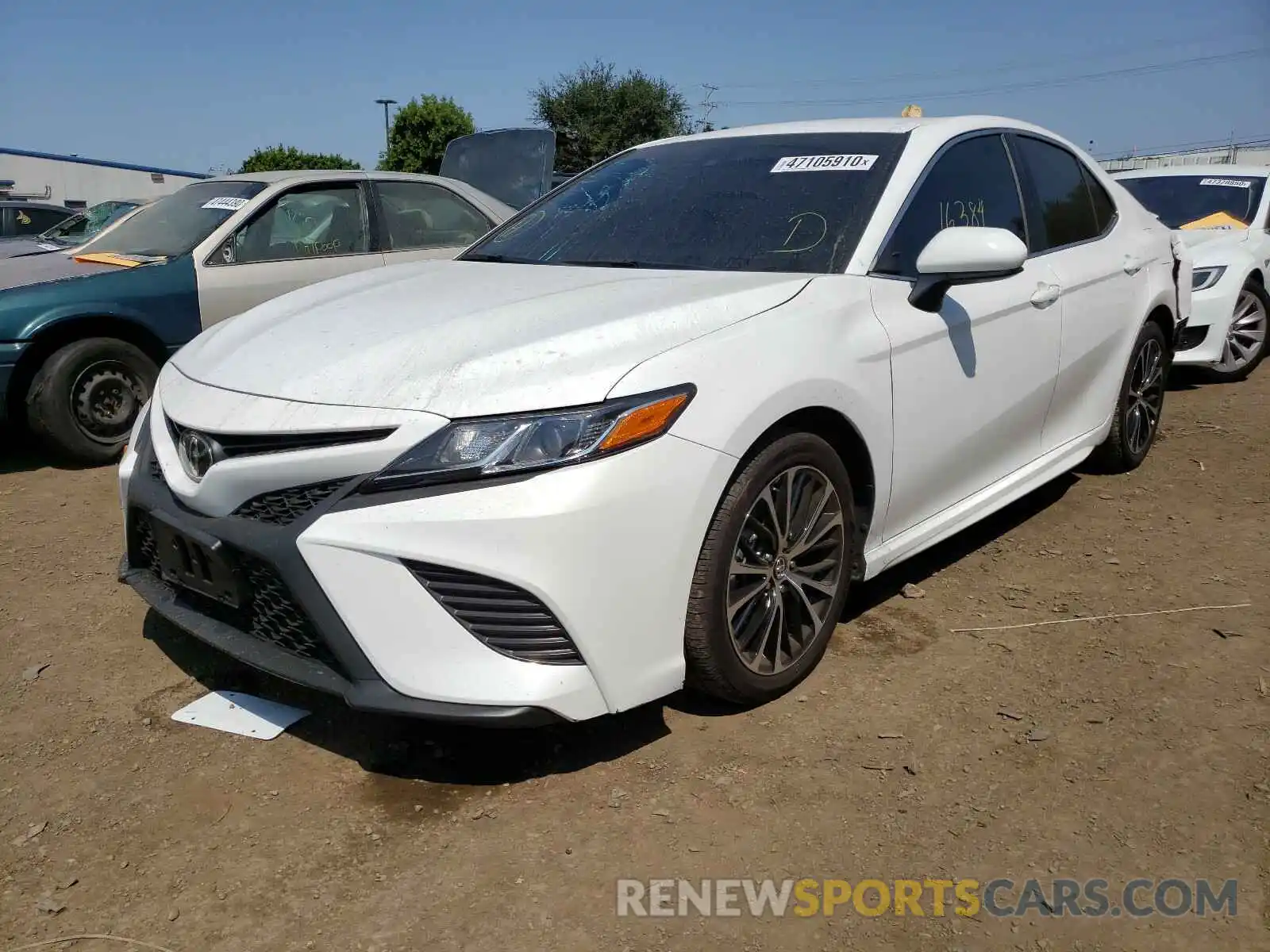 2 Photograph of a damaged car 4T1B11HK4KU794414 TOYOTA CAMRY 2019