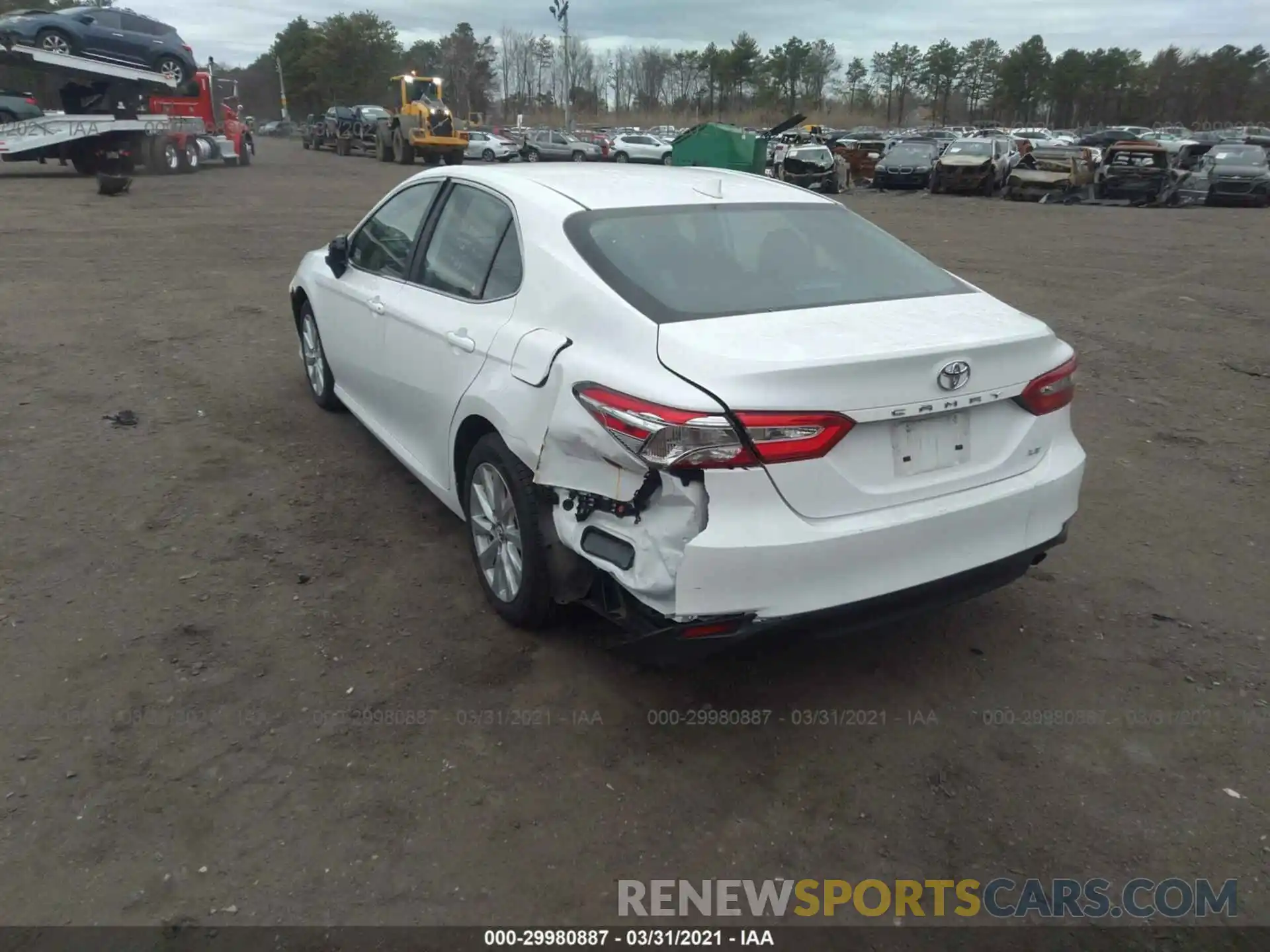 3 Photograph of a damaged car 4T1B11HK4KU794493 TOYOTA CAMRY 2019