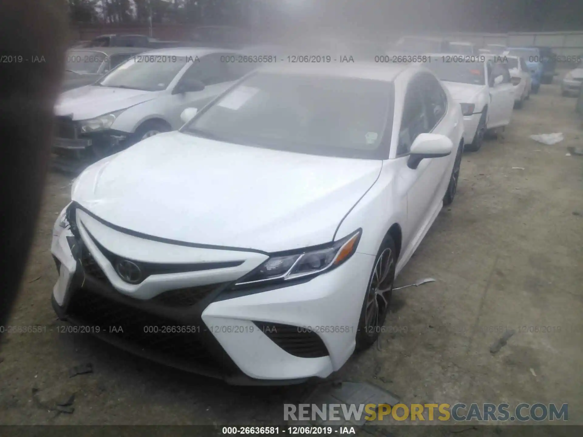 2 Photograph of a damaged car 4T1B11HK4KU794798 TOYOTA CAMRY 2019