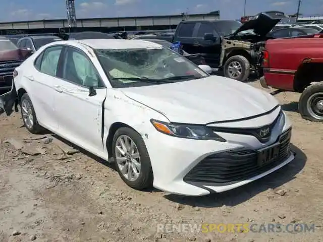 1 Photograph of a damaged car 4T1B11HK4KU795384 TOYOTA CAMRY 2019