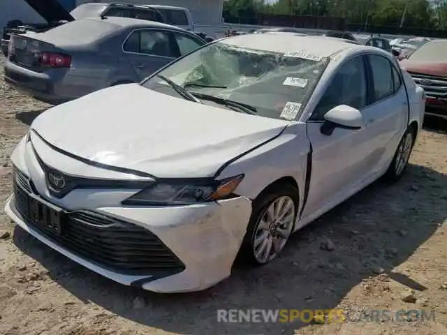 2 Photograph of a damaged car 4T1B11HK4KU795384 TOYOTA CAMRY 2019