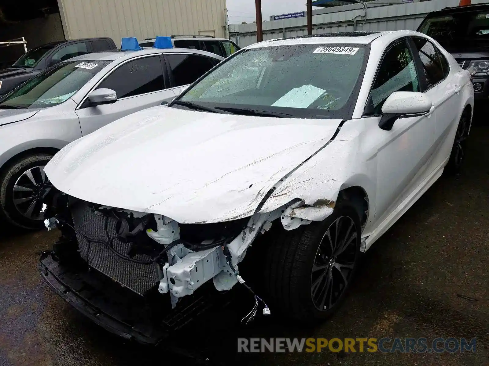 2 Photograph of a damaged car 4T1B11HK4KU796096 TOYOTA CAMRY 2019