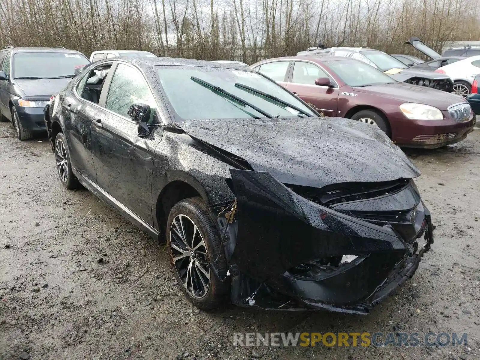 1 Photograph of a damaged car 4T1B11HK4KU797782 TOYOTA CAMRY 2019