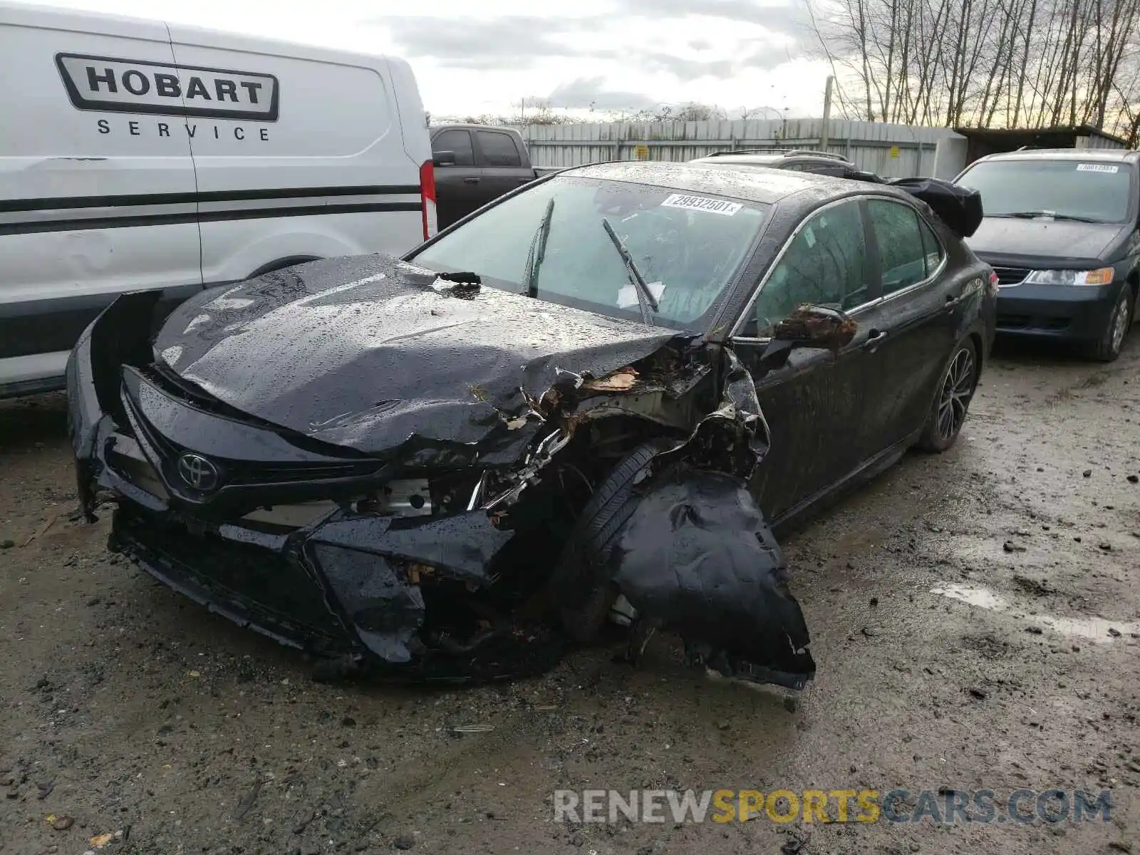 2 Photograph of a damaged car 4T1B11HK4KU797782 TOYOTA CAMRY 2019