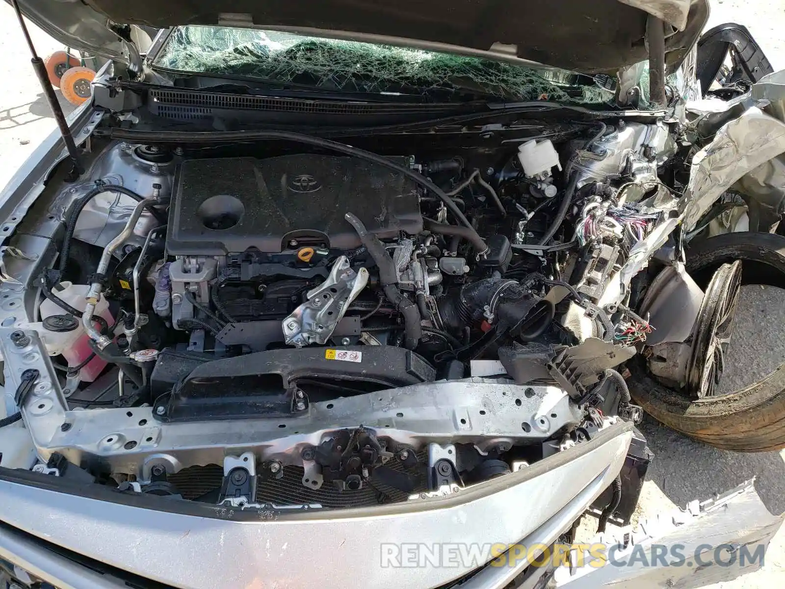 7 Photograph of a damaged car 4T1B11HK4KU801572 TOYOTA CAMRY 2019