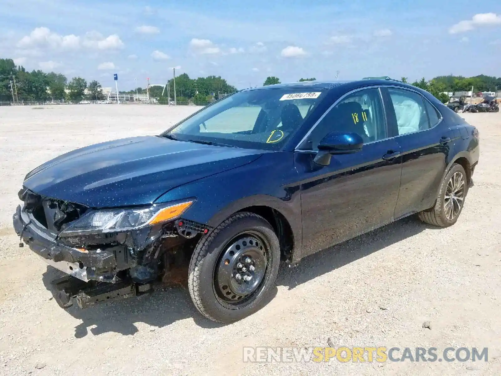 2 Photograph of a damaged car 4T1B11HK4KU802219 TOYOTA CAMRY 2019