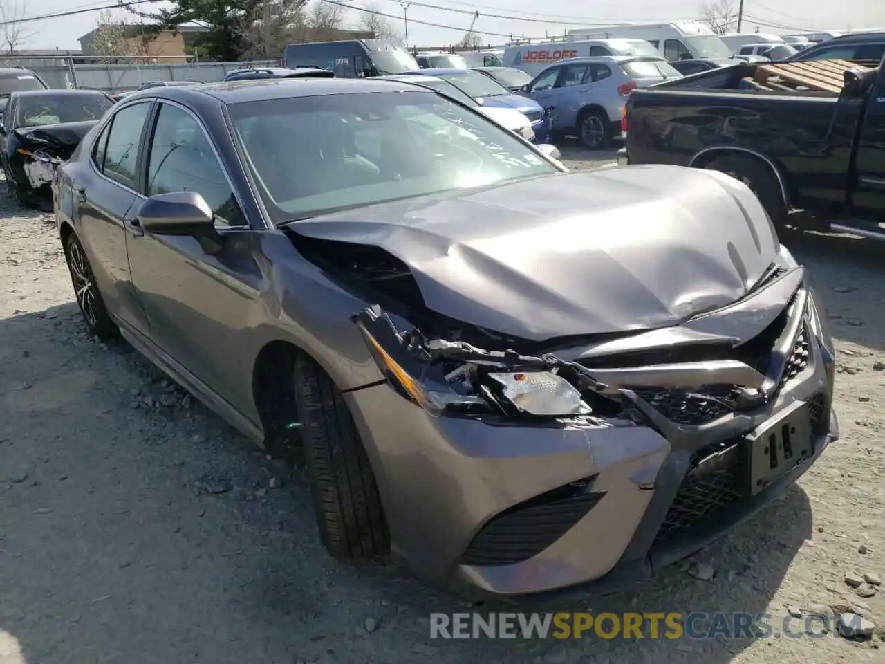 1 Photograph of a damaged car 4T1B11HK4KU802981 TOYOTA CAMRY 2019