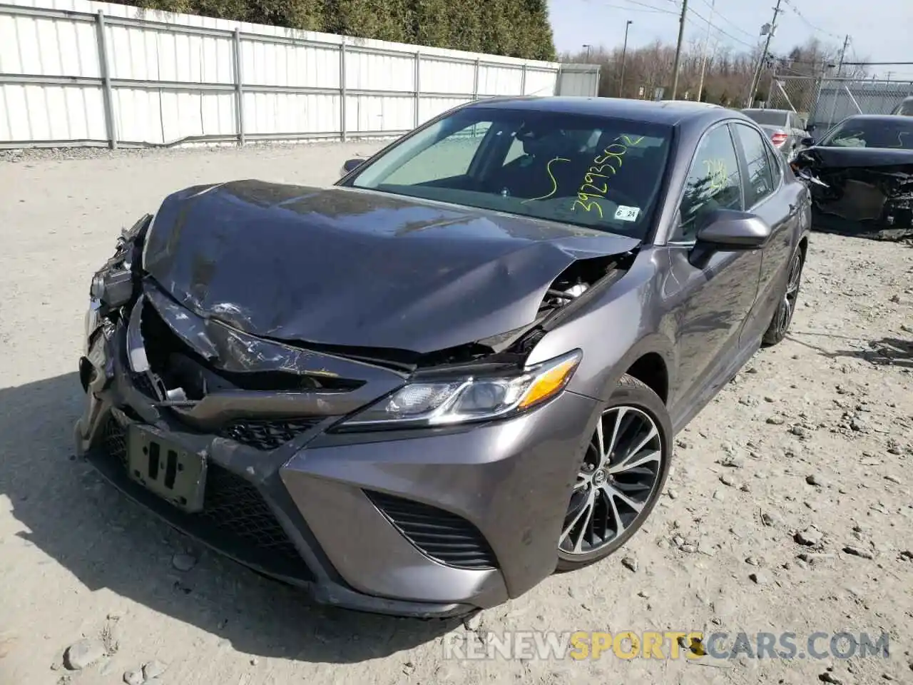 2 Photograph of a damaged car 4T1B11HK4KU802981 TOYOTA CAMRY 2019