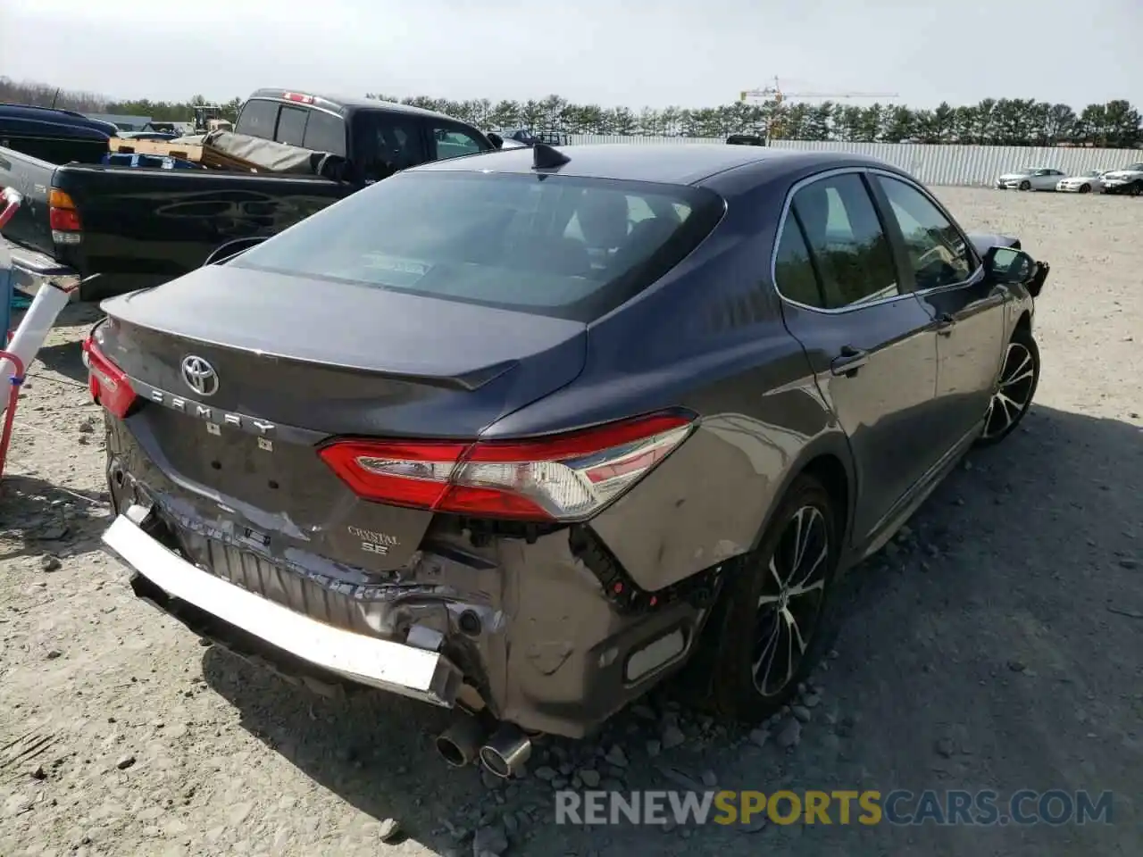 4 Photograph of a damaged car 4T1B11HK4KU802981 TOYOTA CAMRY 2019