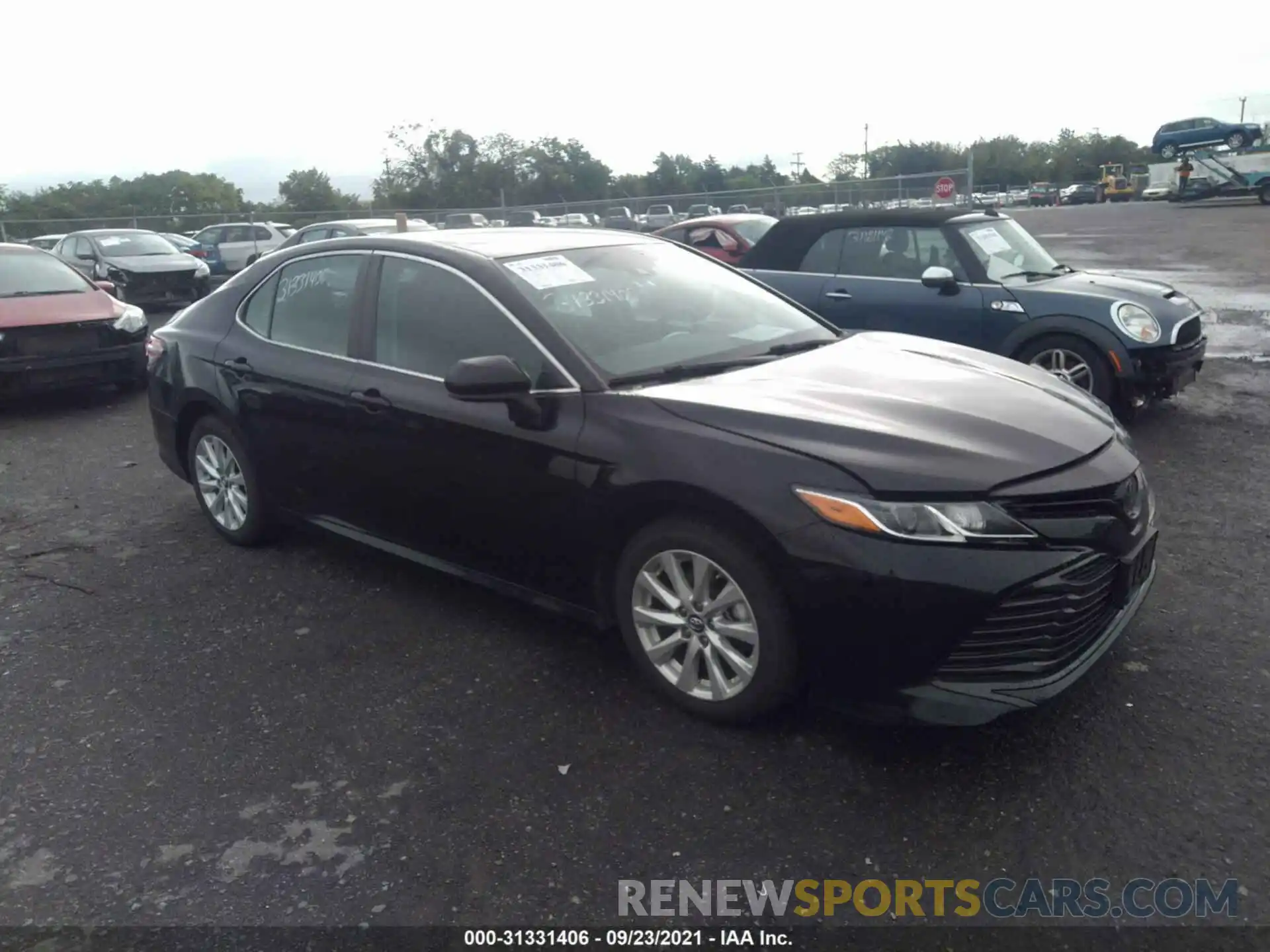 1 Photograph of a damaged car 4T1B11HK4KU804228 TOYOTA CAMRY 2019