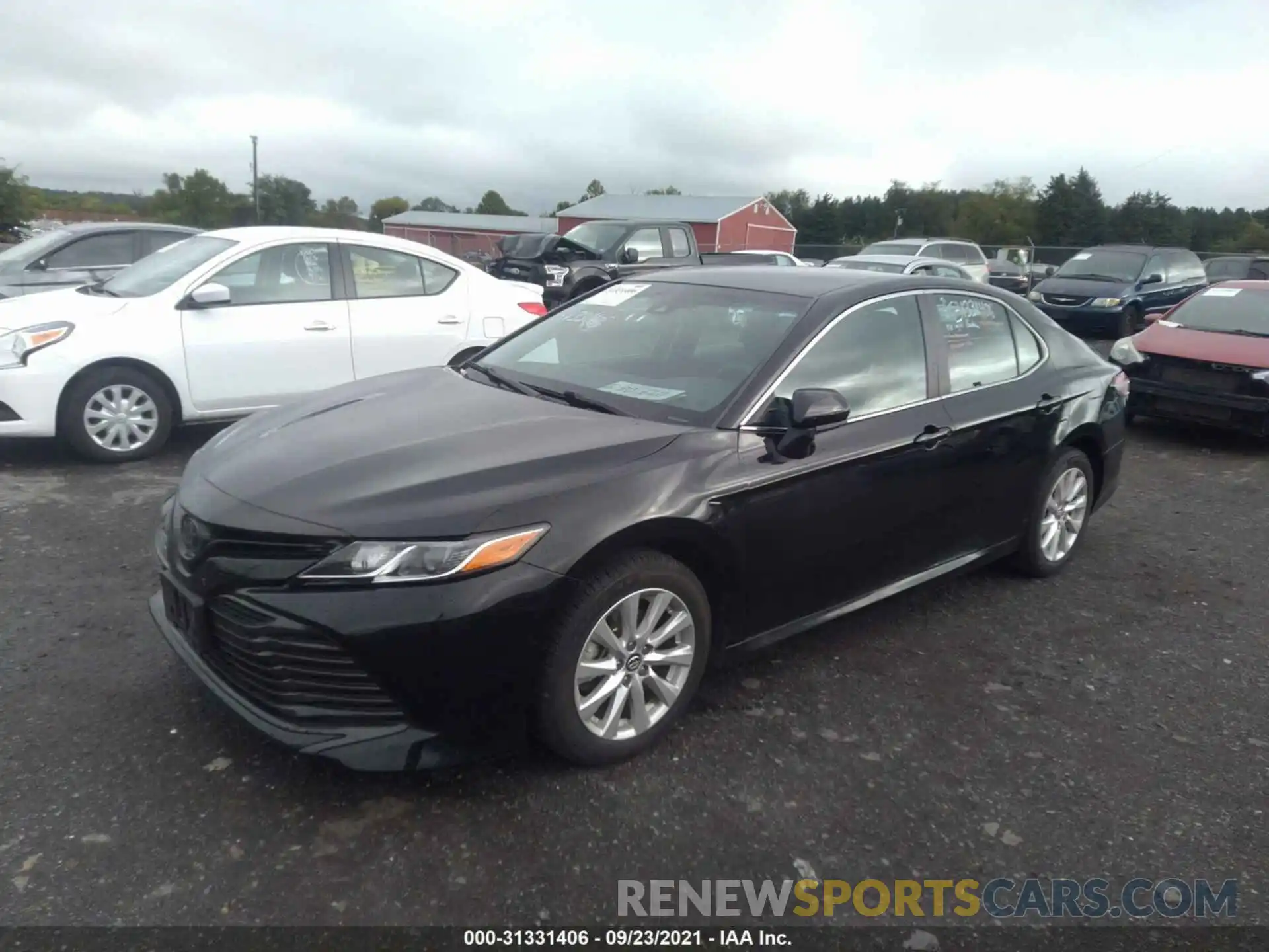 2 Photograph of a damaged car 4T1B11HK4KU804228 TOYOTA CAMRY 2019