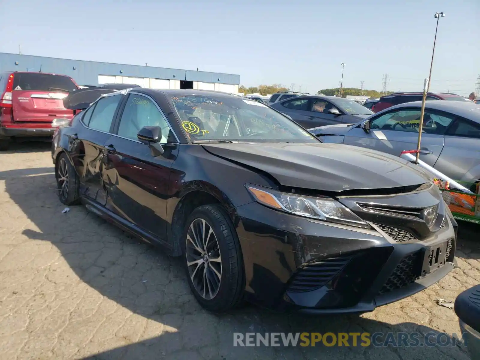 1 Photograph of a damaged car 4T1B11HK4KU804519 TOYOTA CAMRY 2019