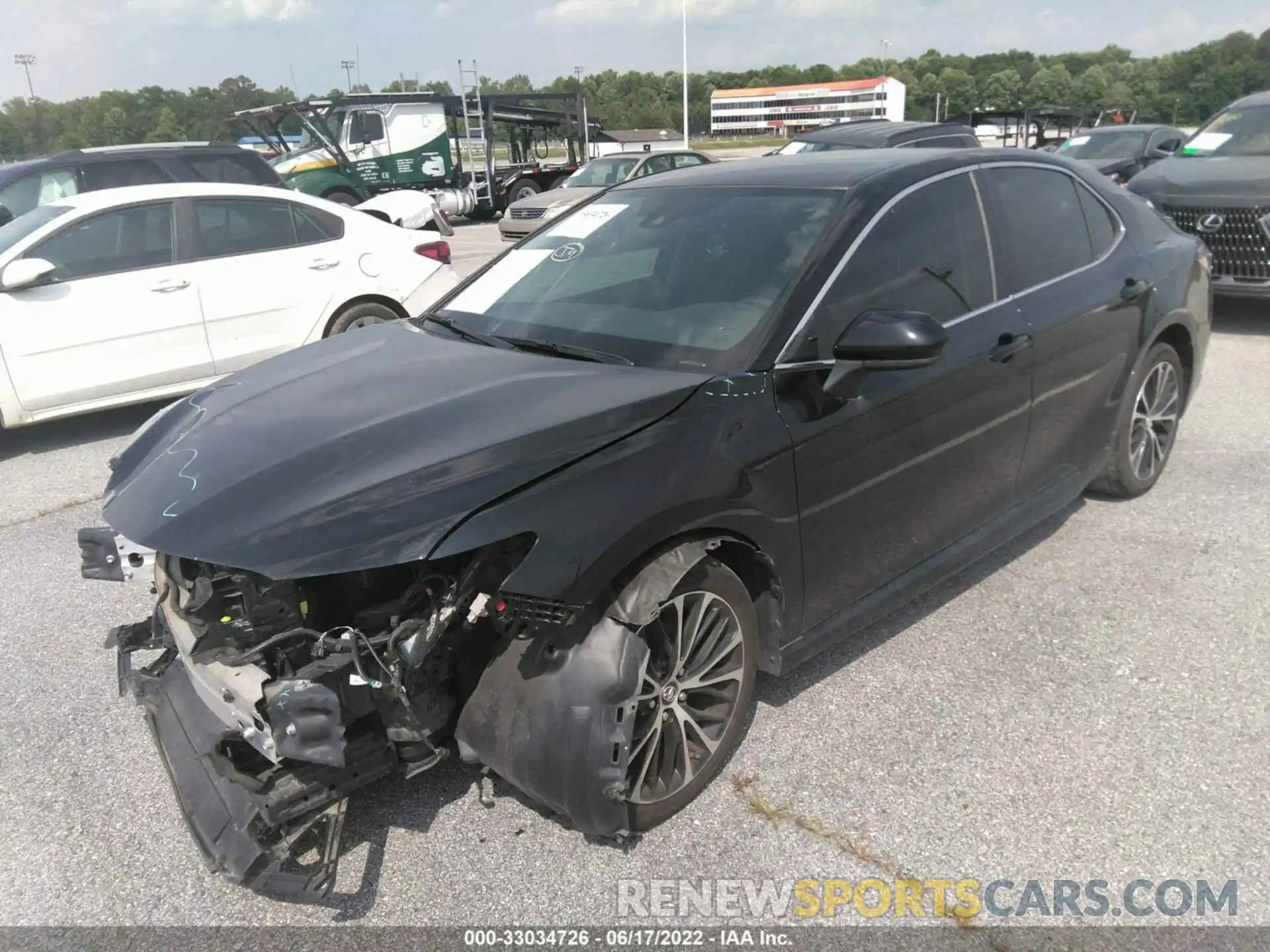 2 Photograph of a damaged car 4T1B11HK4KU807162 TOYOTA CAMRY 2019