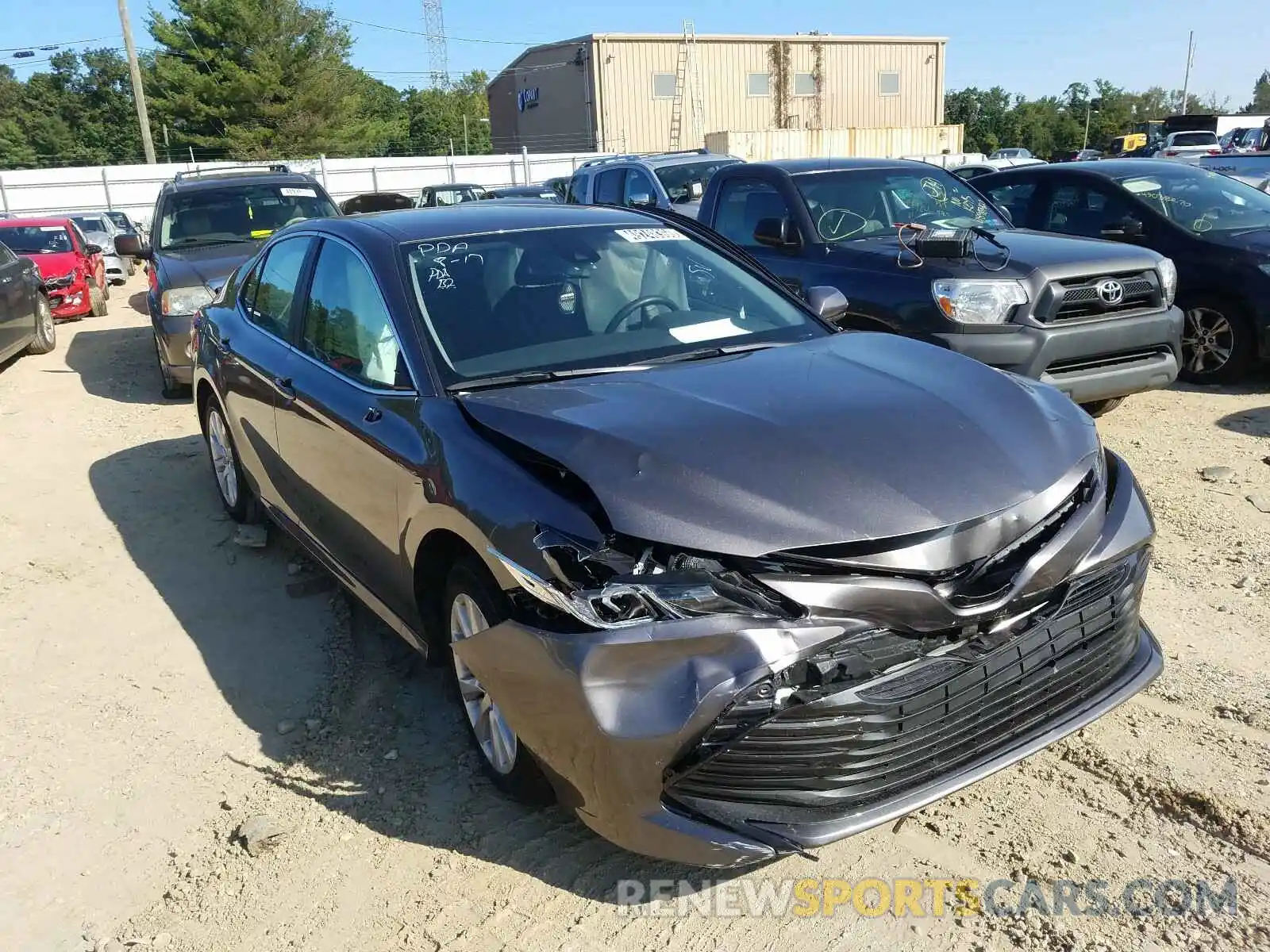 1 Photograph of a damaged car 4T1B11HK4KU808568 TOYOTA CAMRY 2019