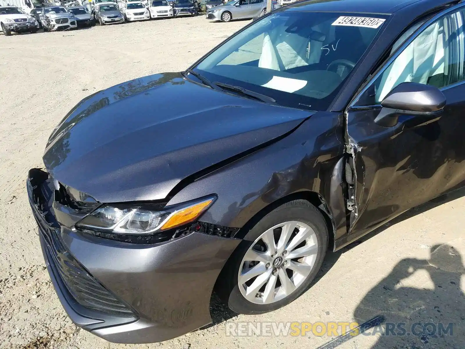 9 Photograph of a damaged car 4T1B11HK4KU808568 TOYOTA CAMRY 2019