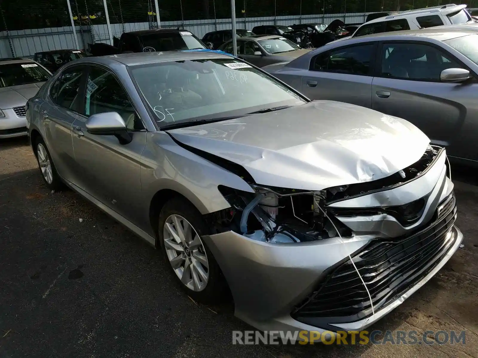 1 Photograph of a damaged car 4T1B11HK4KU808960 TOYOTA CAMRY 2019