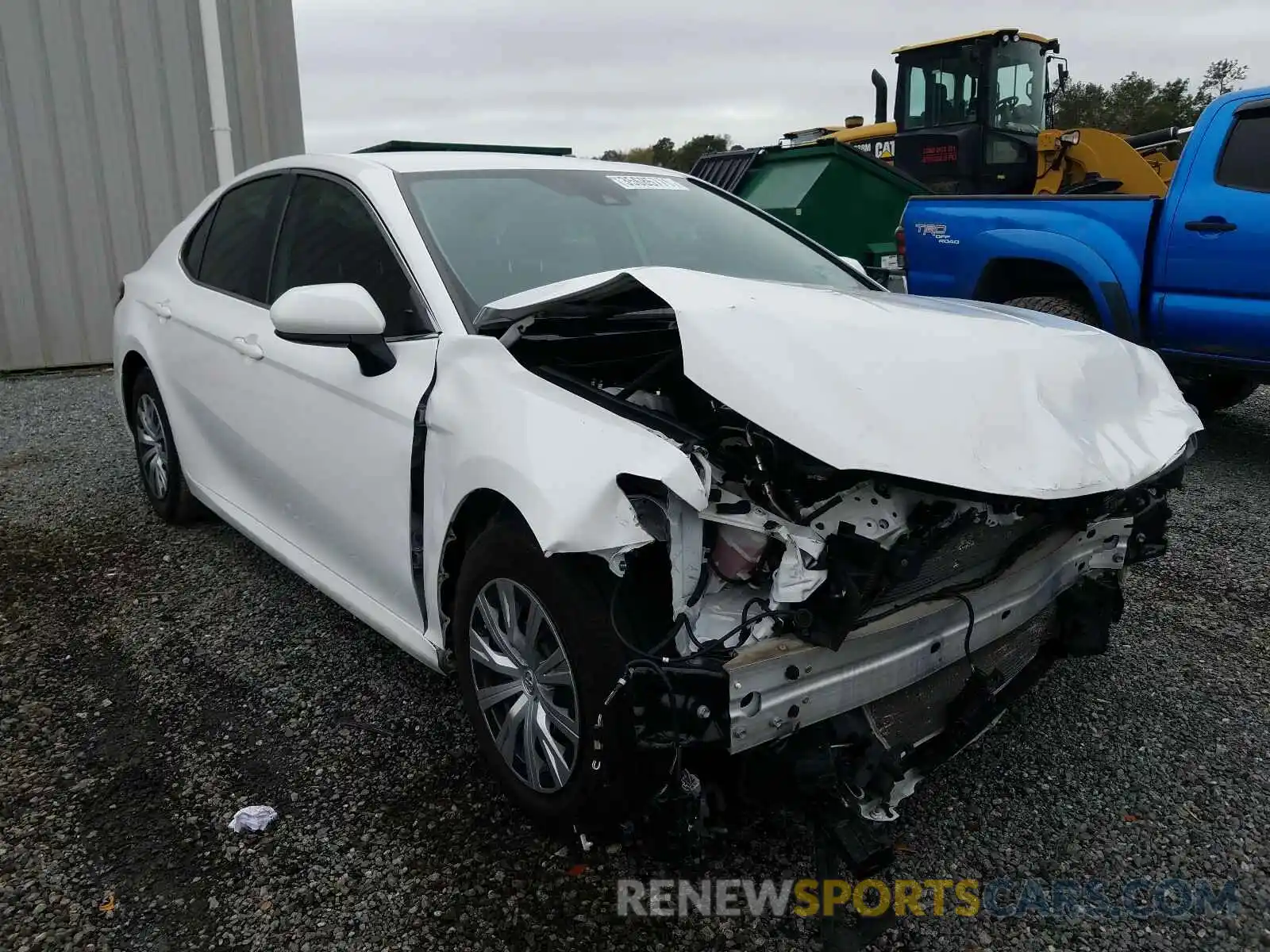 1 Photograph of a damaged car 4T1B11HK4KU810143 TOYOTA CAMRY 2019