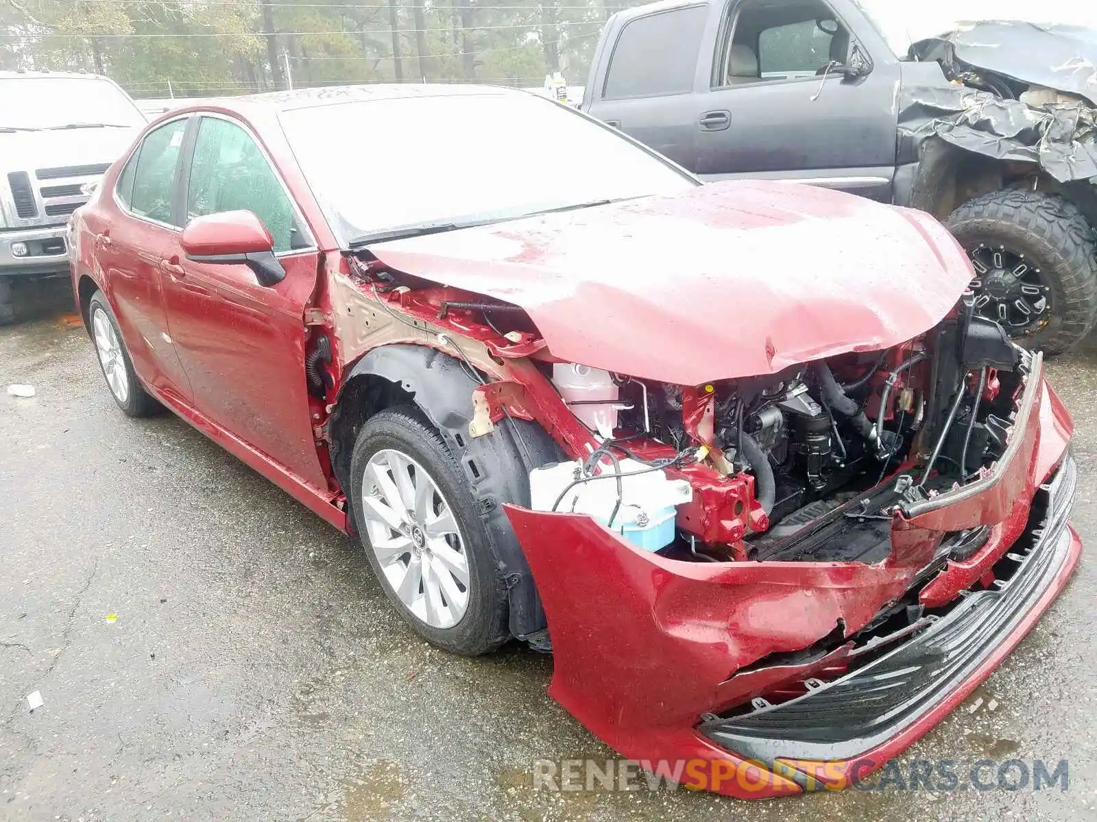 1 Photograph of a damaged car 4T1B11HK4KU810367 TOYOTA CAMRY 2019