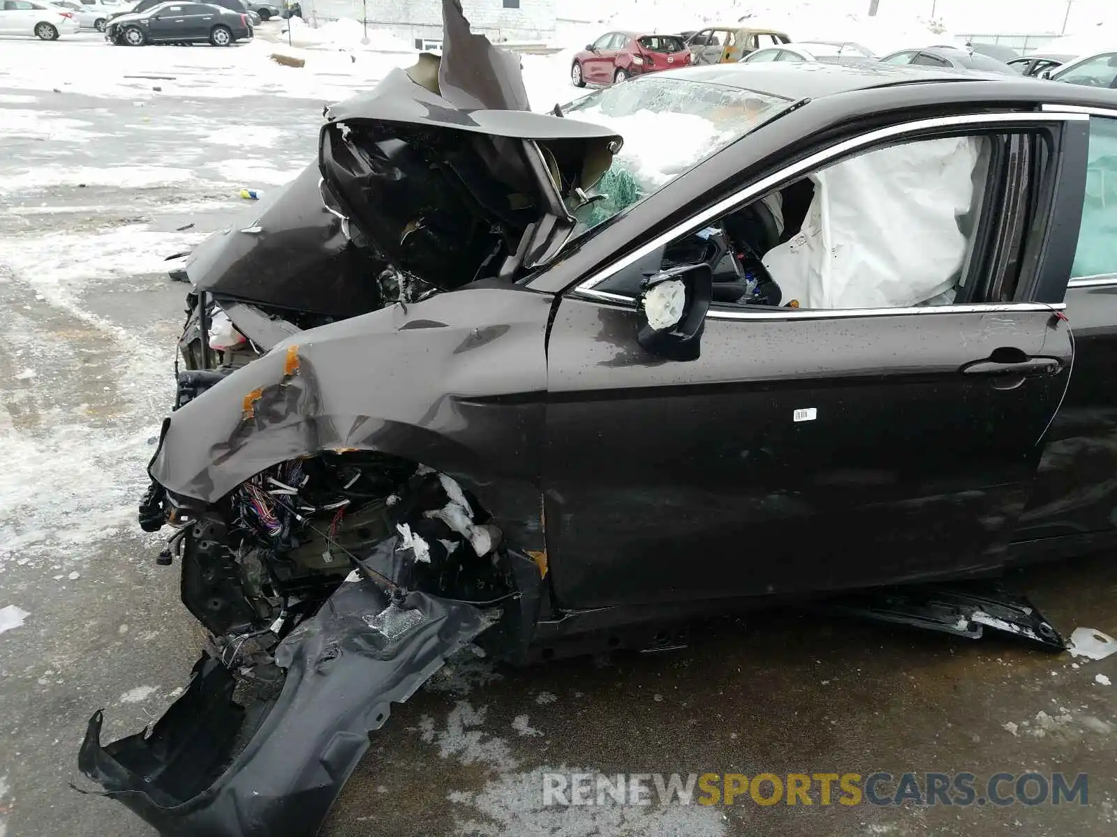 9 Photograph of a damaged car 4T1B11HK4KU811728 TOYOTA CAMRY 2019