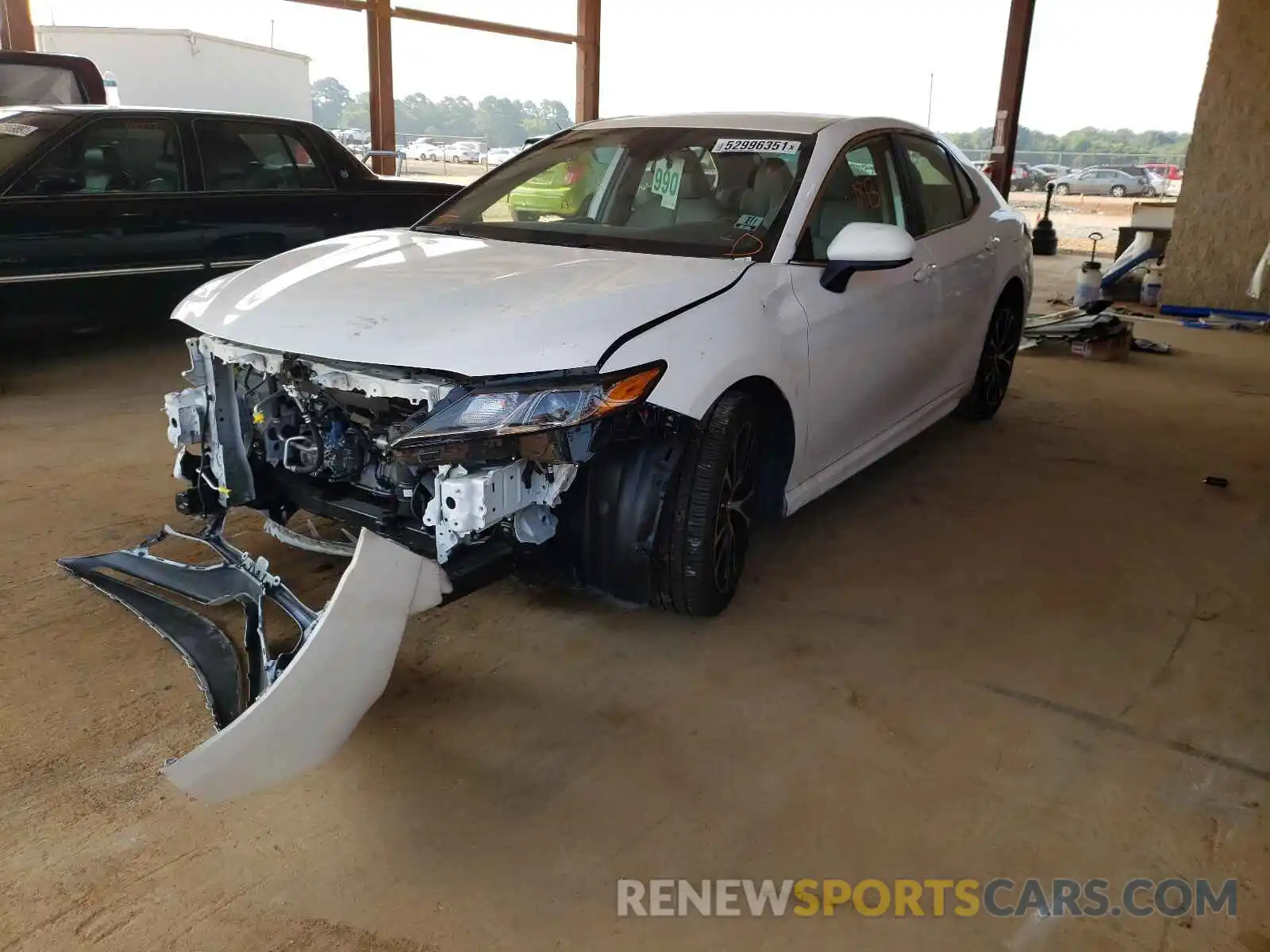 2 Photograph of a damaged car 4T1B11HK4KU811860 TOYOTA CAMRY 2019