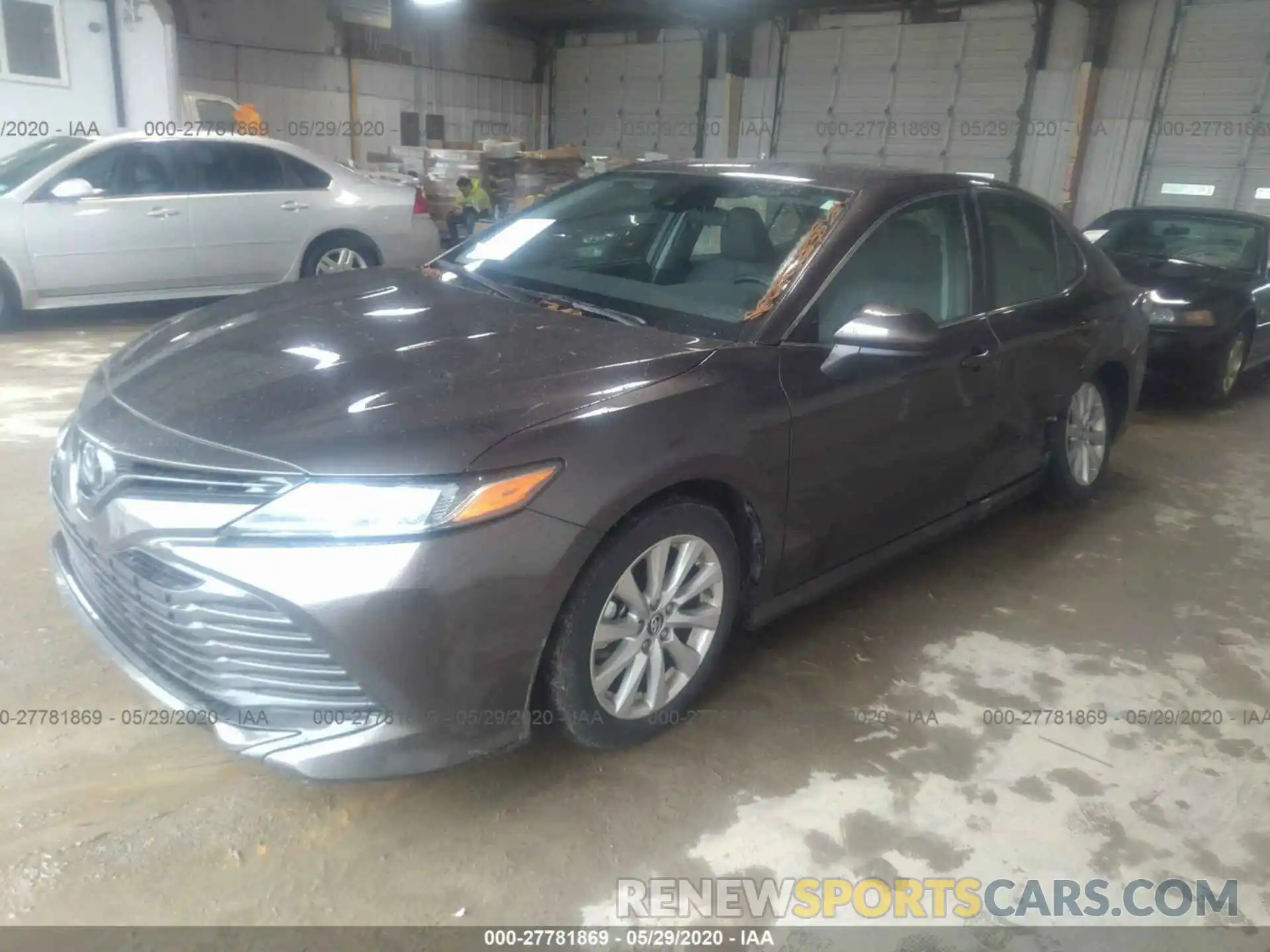 2 Photograph of a damaged car 4T1B11HK4KU812202 TOYOTA CAMRY 2019