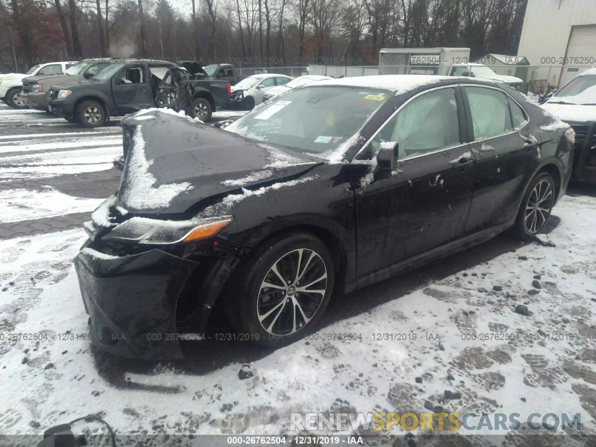 2 Photograph of a damaged car 4T1B11HK4KU812670 TOYOTA CAMRY 2019