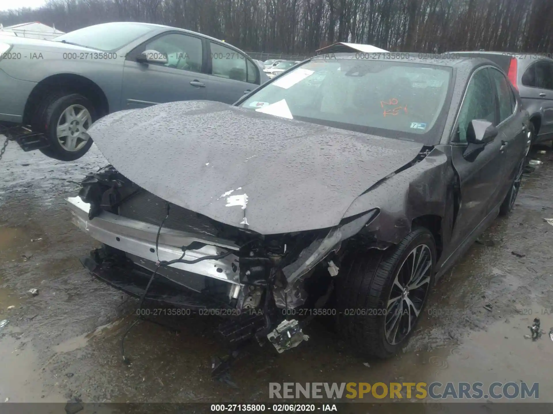 2 Photograph of a damaged car 4T1B11HK4KU812765 TOYOTA CAMRY 2019