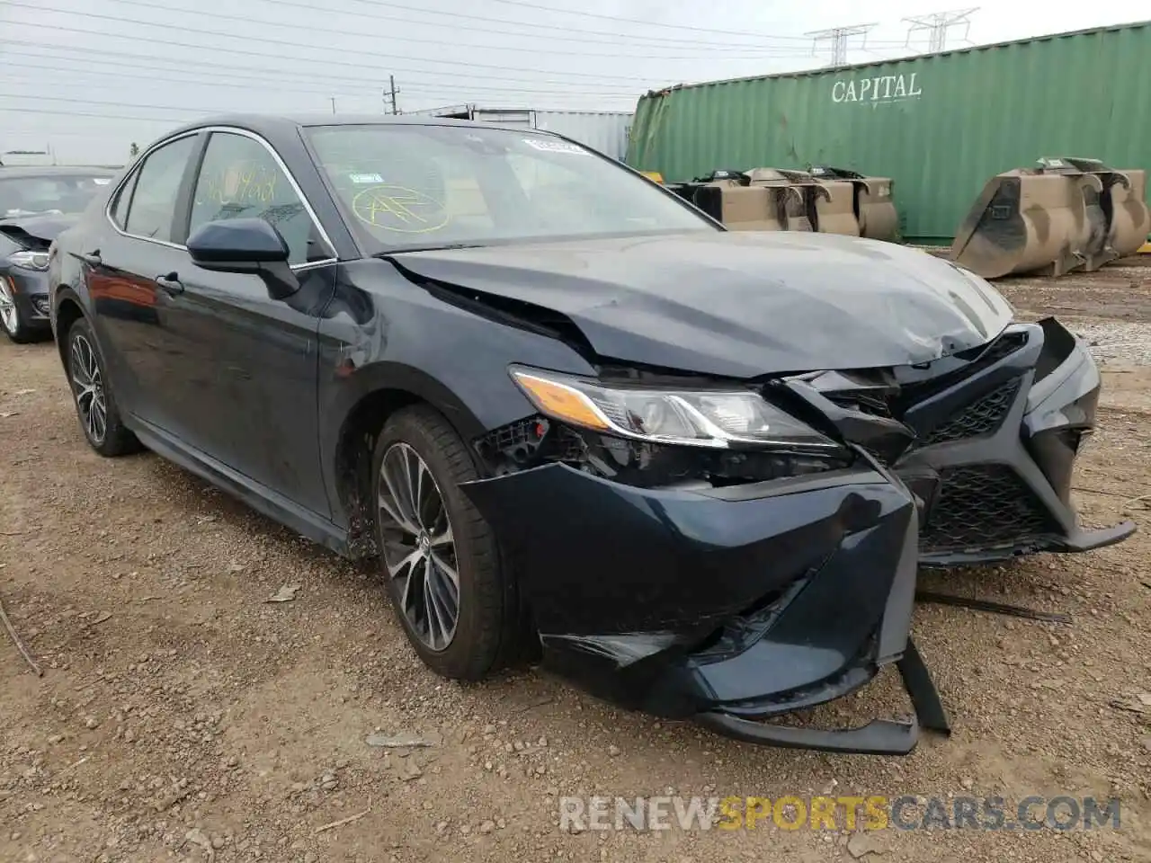 1 Photograph of a damaged car 4T1B11HK4KU813267 TOYOTA CAMRY 2019