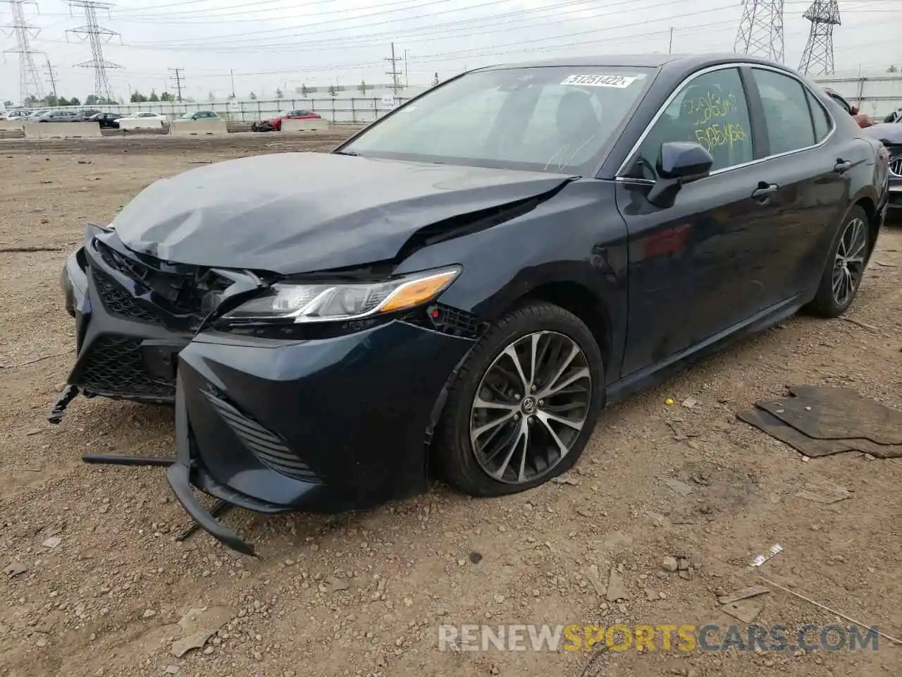 2 Photograph of a damaged car 4T1B11HK4KU813267 TOYOTA CAMRY 2019