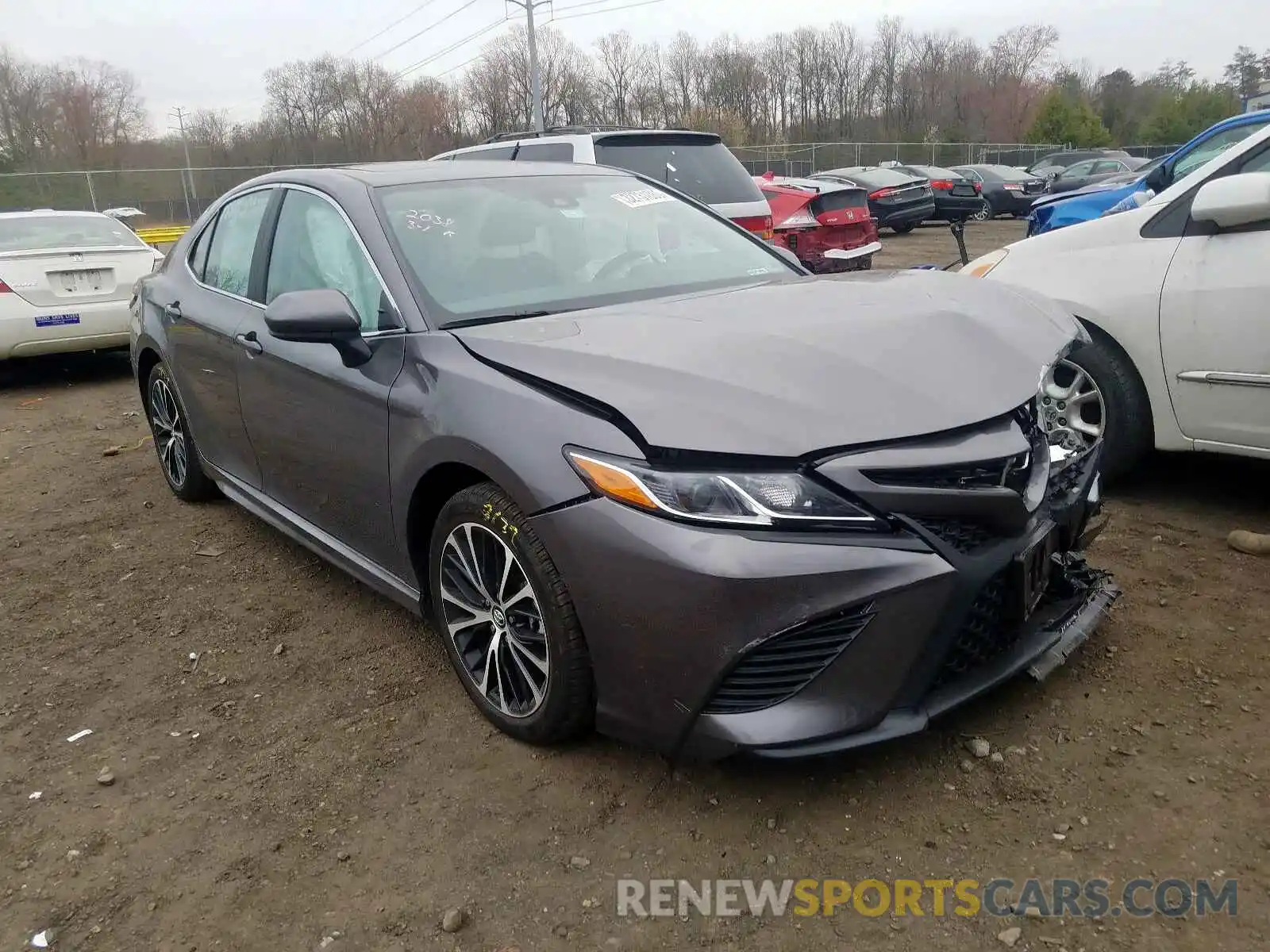 1 Photograph of a damaged car 4T1B11HK4KU816749 TOYOTA CAMRY 2019