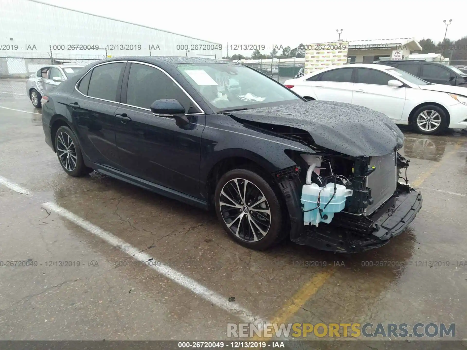 1 Photograph of a damaged car 4T1B11HK4KU816928 TOYOTA CAMRY 2019