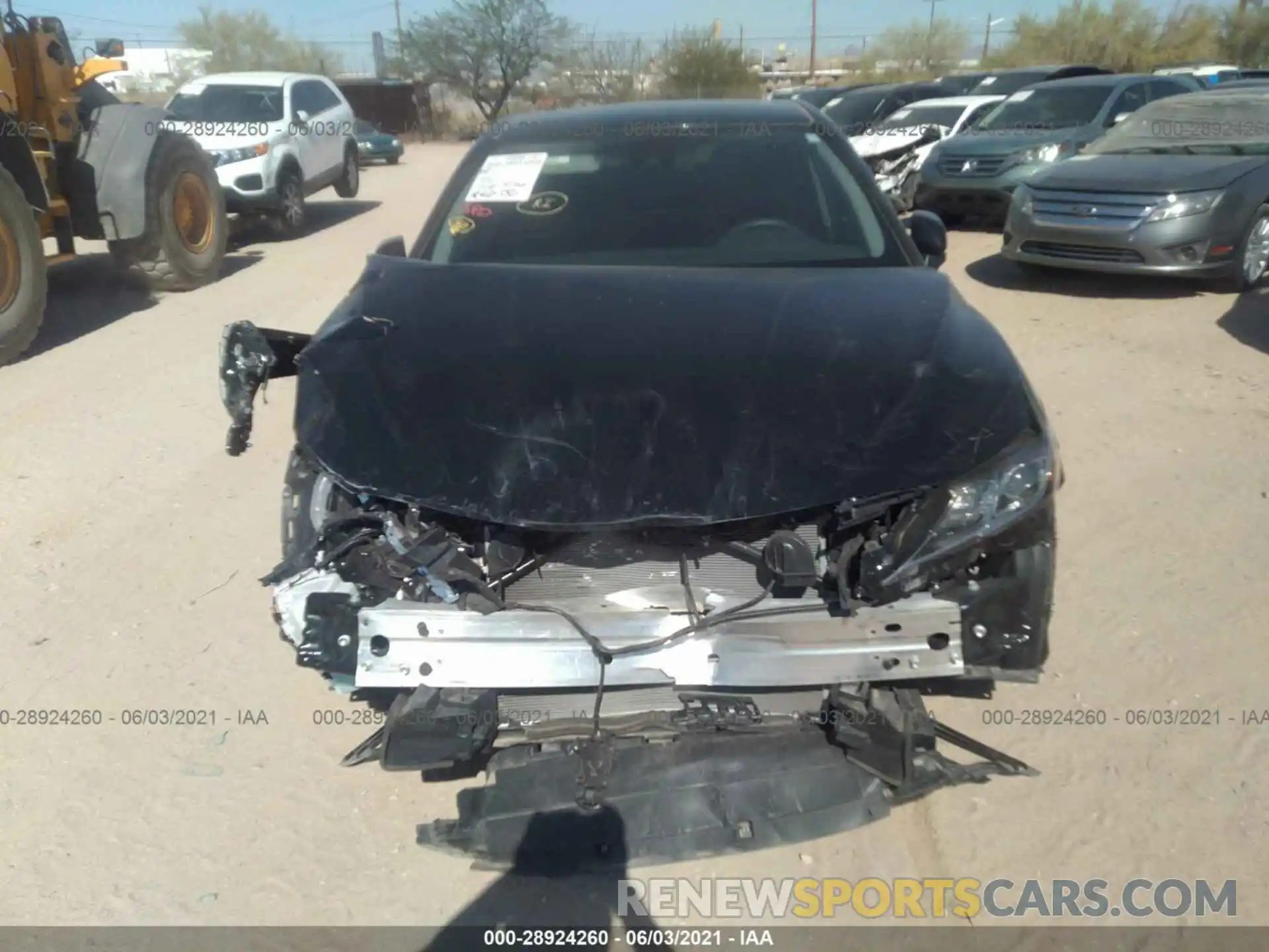 6 Photograph of a damaged car 4T1B11HK4KU817643 TOYOTA CAMRY 2019