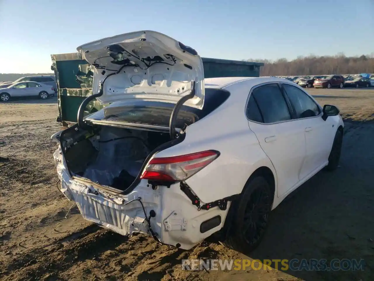 4 Photograph of a damaged car 4T1B11HK4KU817772 TOYOTA CAMRY 2019