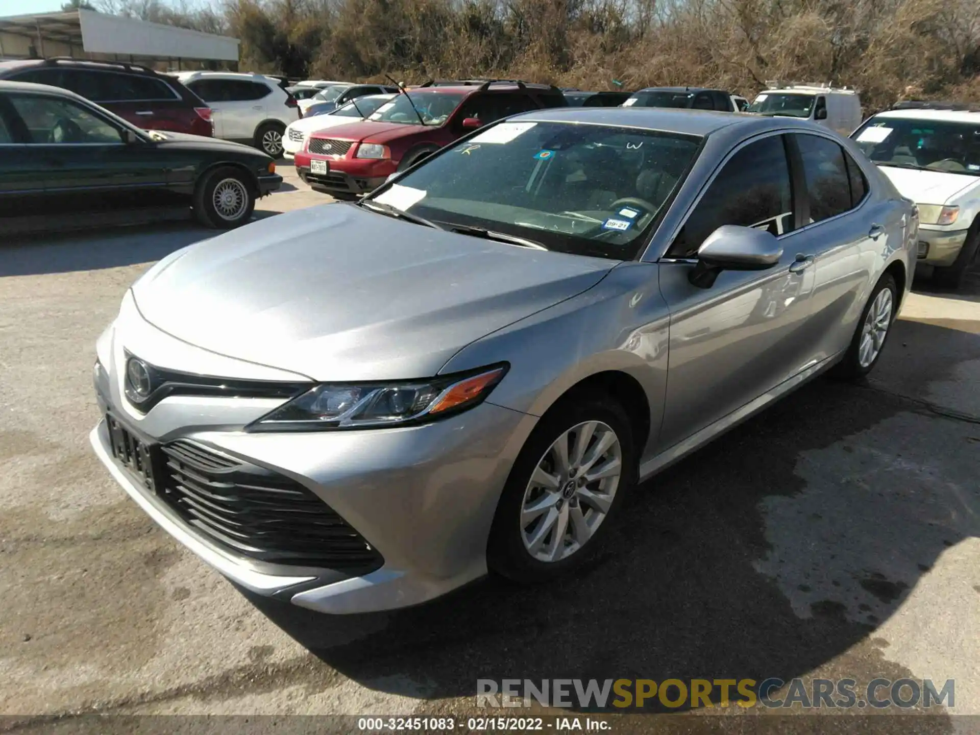 2 Photograph of a damaged car 4T1B11HK4KU821966 TOYOTA CAMRY 2019