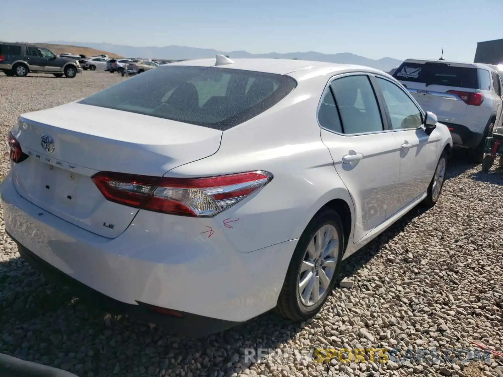 4 Photograph of a damaged car 4T1B11HK4KU822535 TOYOTA CAMRY 2019