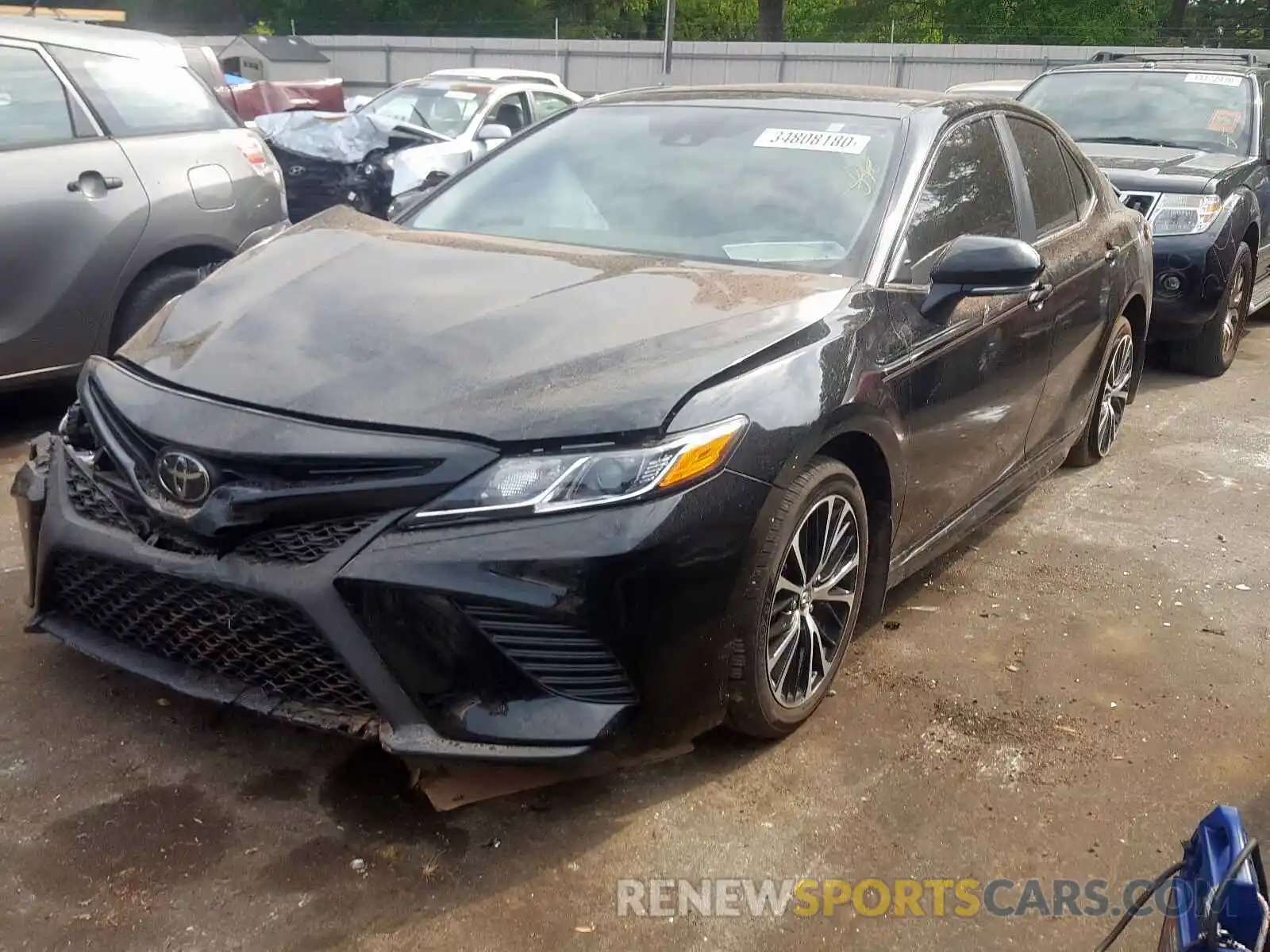 2 Photograph of a damaged car 4T1B11HK4KU822826 TOYOTA CAMRY 2019