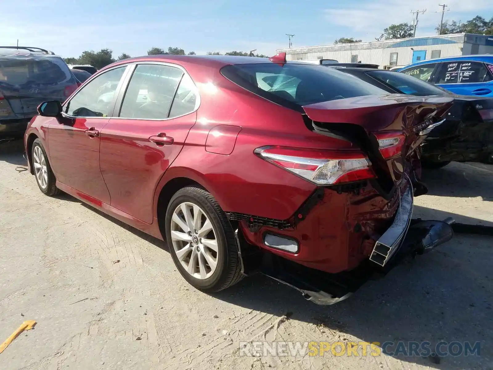 3 Photograph of a damaged car 4T1B11HK4KU824639 TOYOTA CAMRY 2019