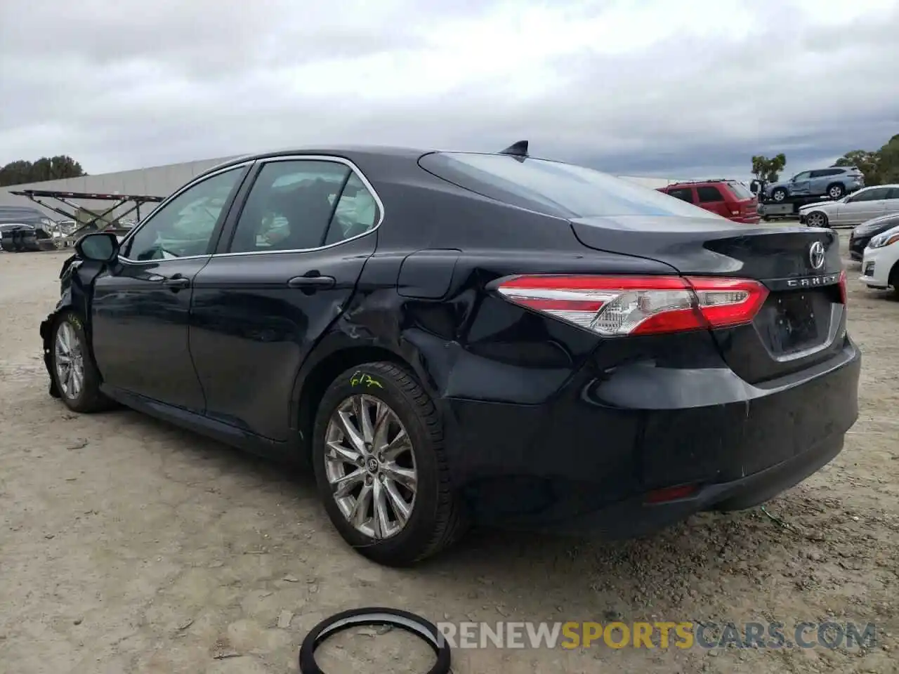 2 Photograph of a damaged car 4T1B11HK4KU825449 TOYOTA CAMRY 2019