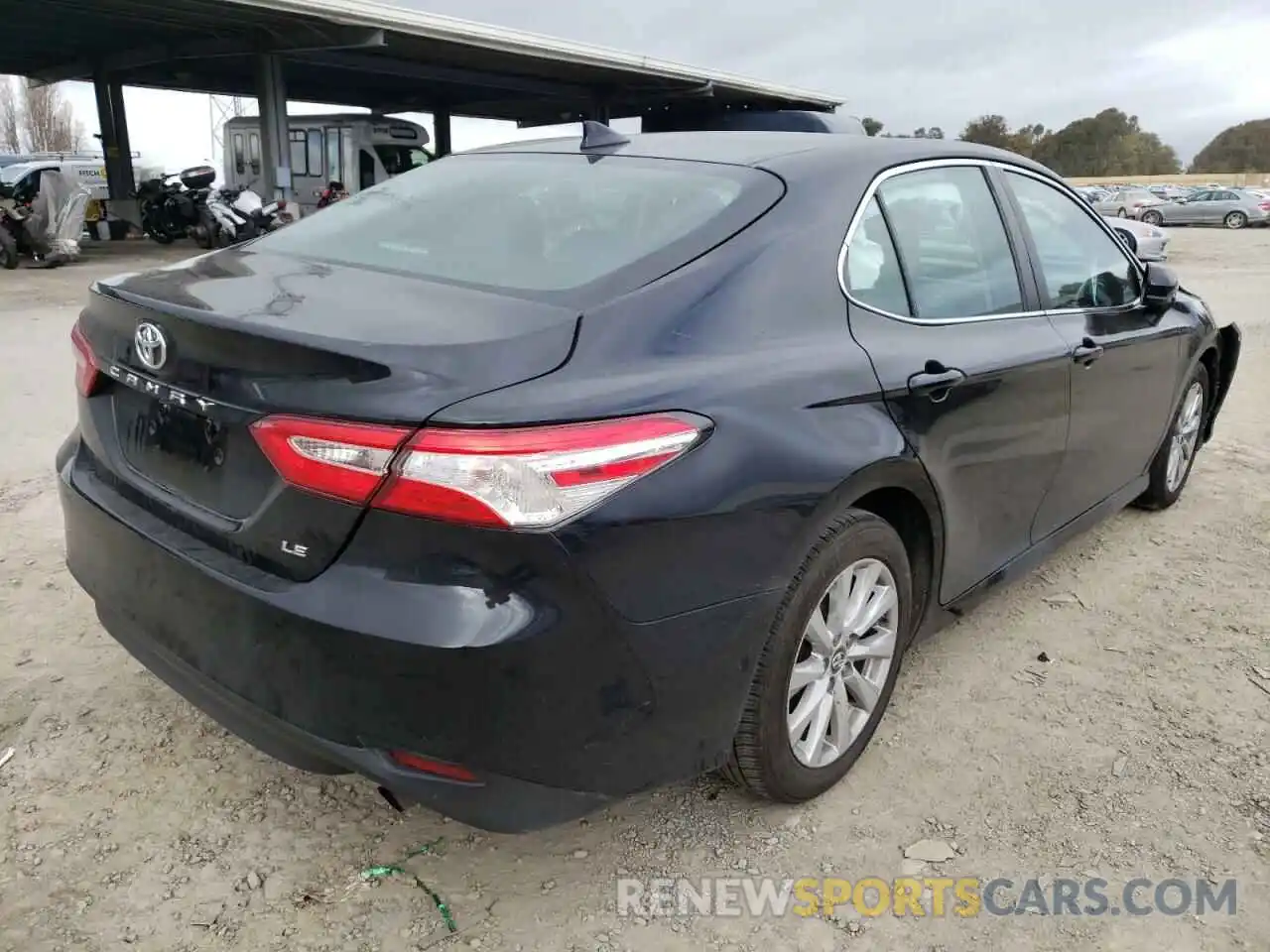 3 Photograph of a damaged car 4T1B11HK4KU825449 TOYOTA CAMRY 2019