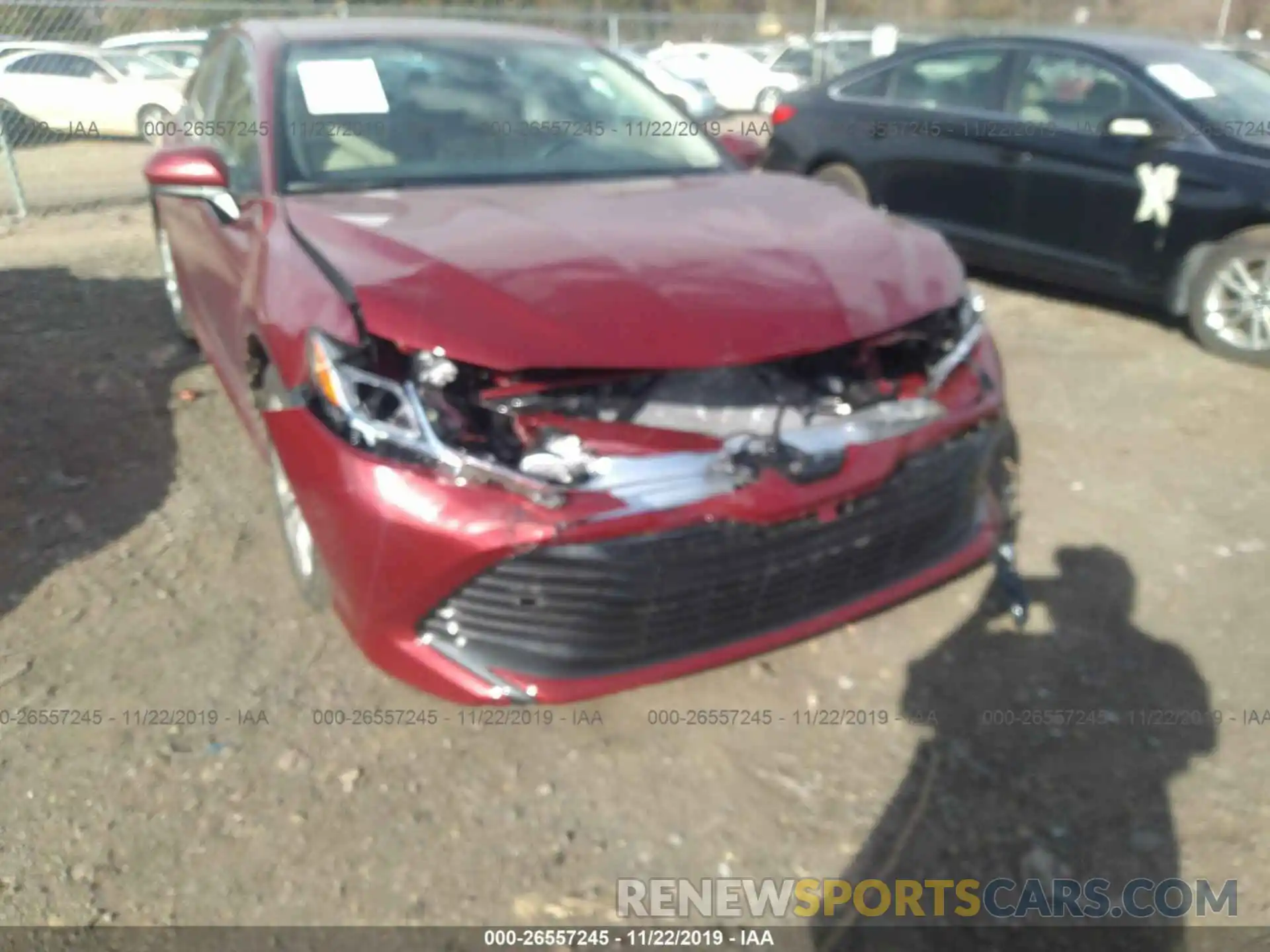 6 Photograph of a damaged car 4T1B11HK4KU828691 TOYOTA CAMRY 2019