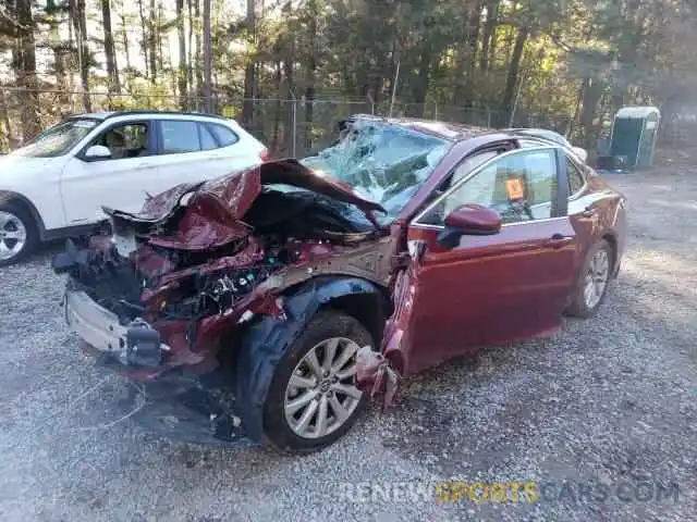 2 Photograph of a damaged car 4T1B11HK4KU828724 TOYOTA CAMRY 2019