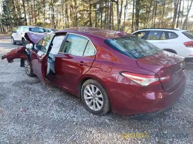 3 Photograph of a damaged car 4T1B11HK4KU828724 TOYOTA CAMRY 2019