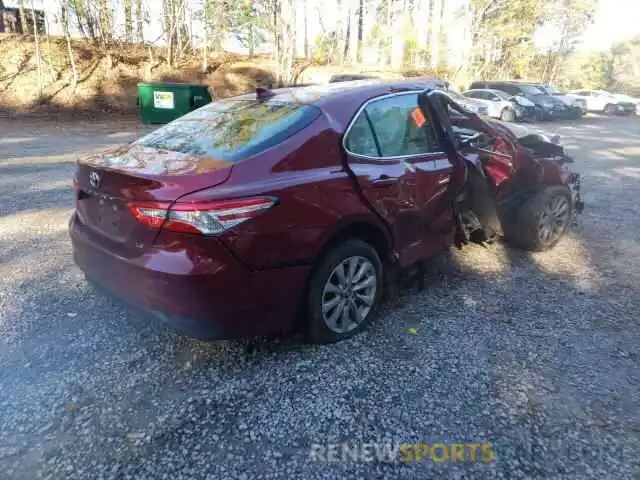 4 Photograph of a damaged car 4T1B11HK4KU828724 TOYOTA CAMRY 2019